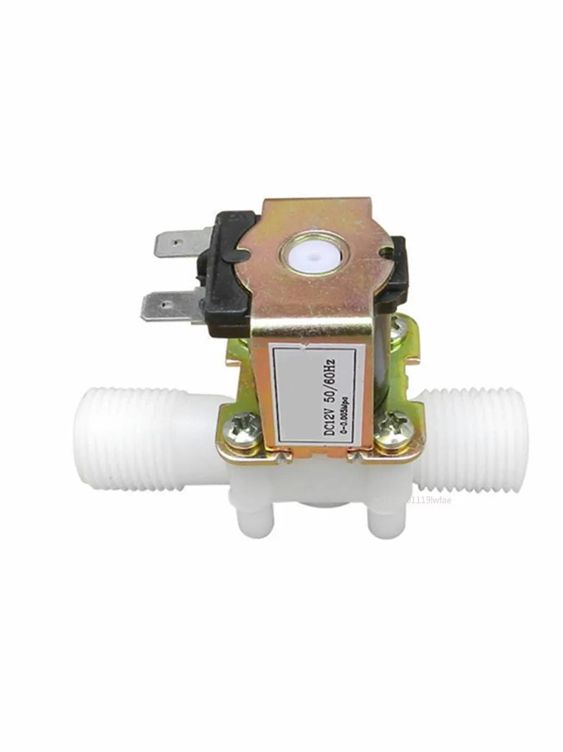 Válvula solenoide con rosca macho de 1/2" 3/4" CA 220 V CC 12 V 24 V Controlador de válvula de control de agua Interruptor Normalmente cerrado Normalmente abierto