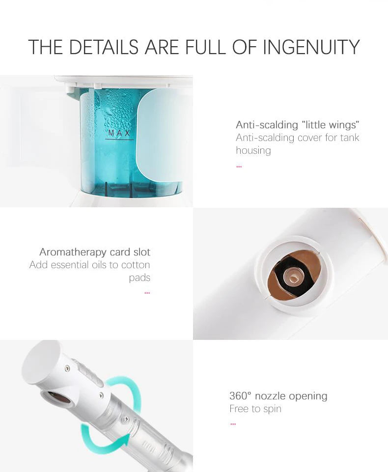 KSKIN Portable Ionic Facial Steamer Hot Sale Face Mist Spray