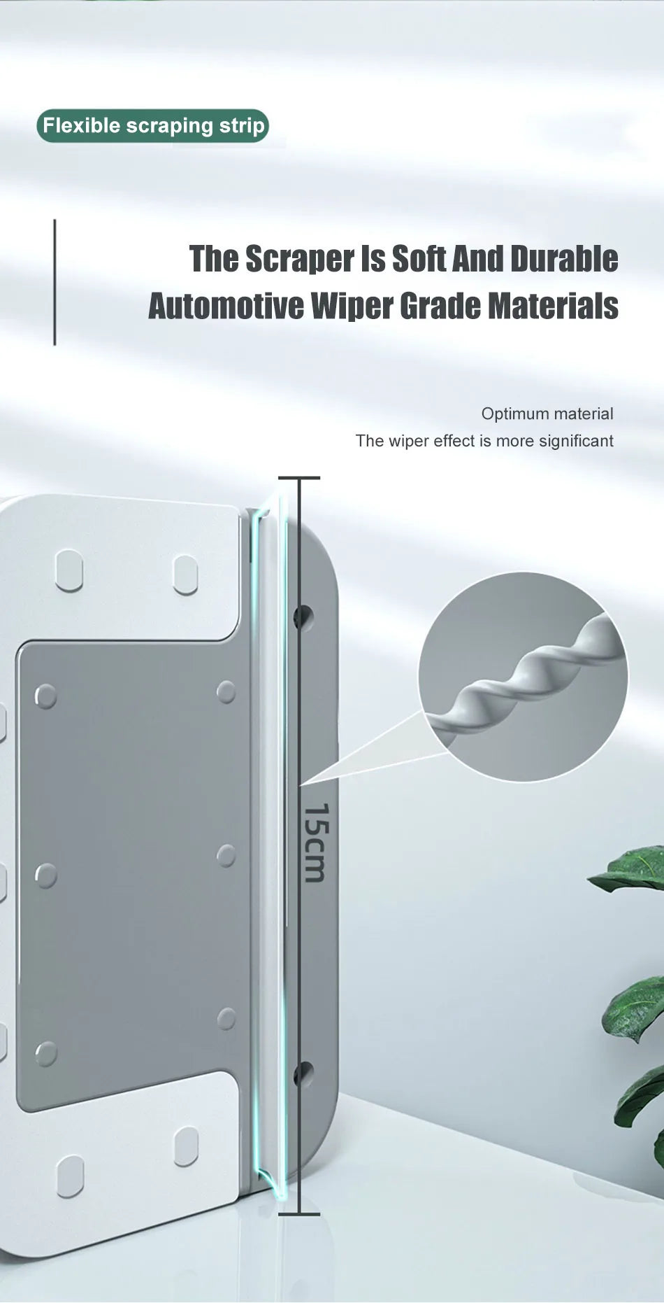 2024 Magnetic Window Cleaner Brush Double-Sided Automatic Water Discharge Wiper for Effortless Glass Cleaning