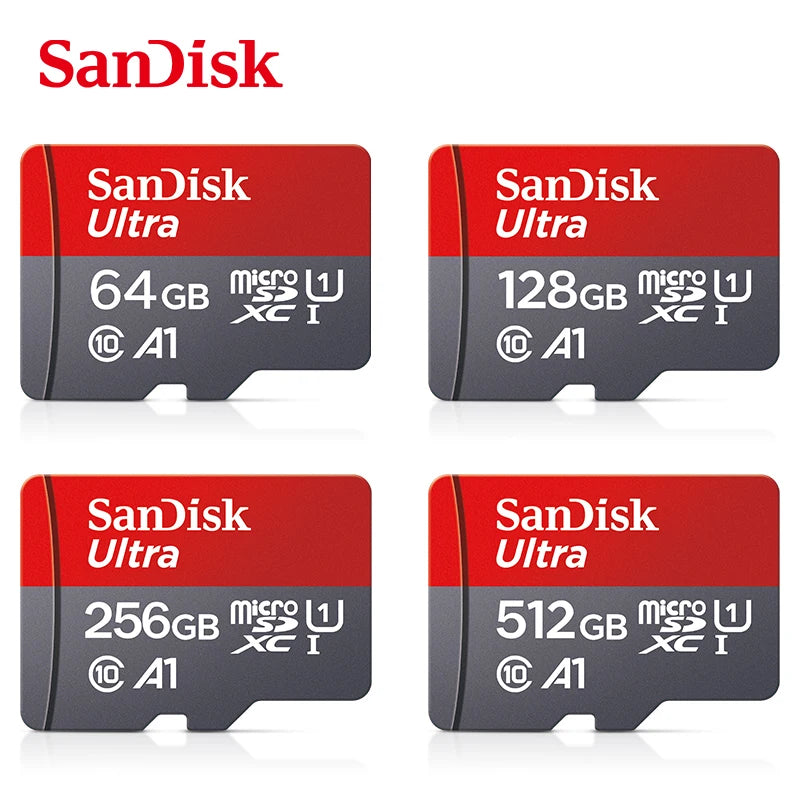 Tarjeta de memoria Micro SD Ultra Micro SD de 128 GB, 32 GB, 64 GB, 256 GB y 512 GB, A1, clase 10, para teléfono