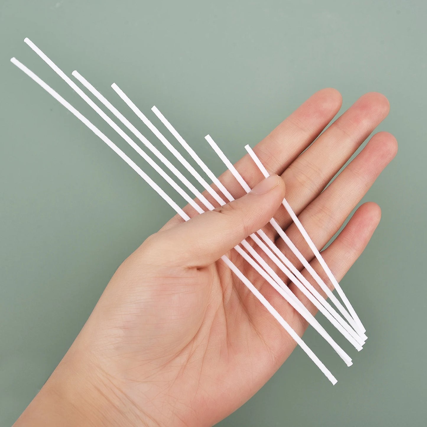 30-100Pcs Waxed Cotton Candle Wicks Set Smokeless DIY Supplies