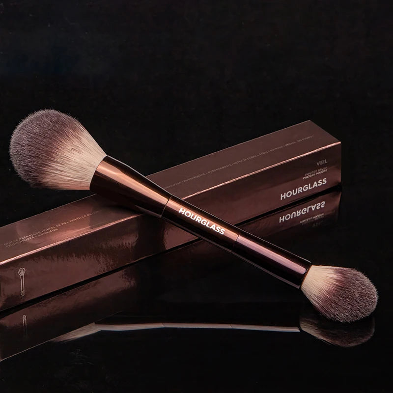 Hourglass Complete Makeup Brush Set for Flawless Application with Foundation Concealer Blush Bronzer Eyeshadow and Eyeliner Brushes