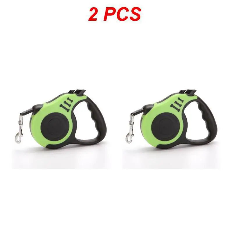 3m Dog Leash for Small Dogs Cat Automatic Retractable Durable Nylon Lead Puppy Outdoor Travel Walking Hiking Traction Rope