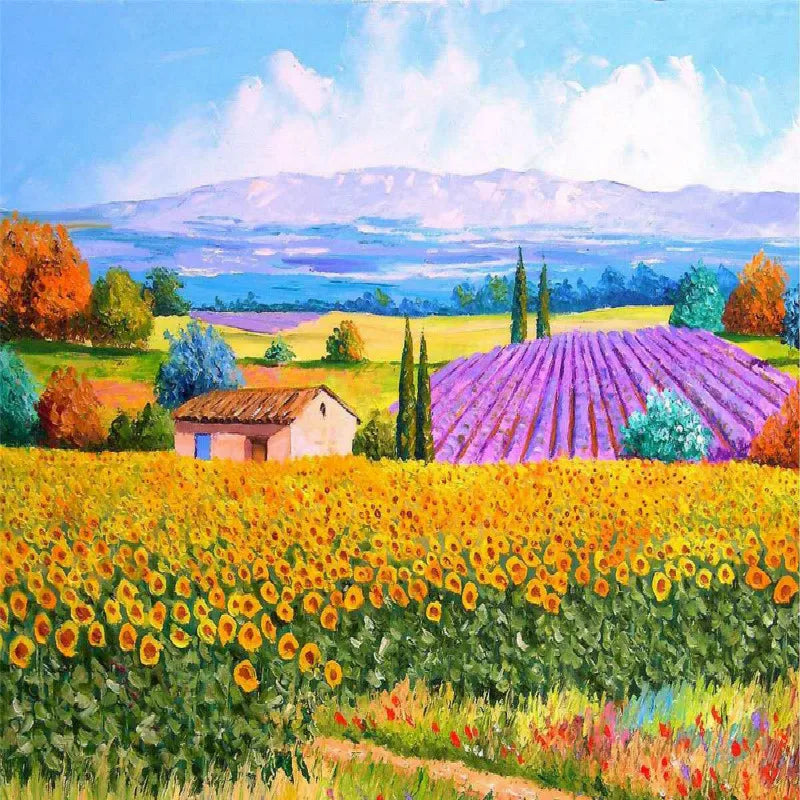 500 Pieces Jigsaw Puzzle Various Landscape Patterns Educational Toy for Kids Christmas Gift