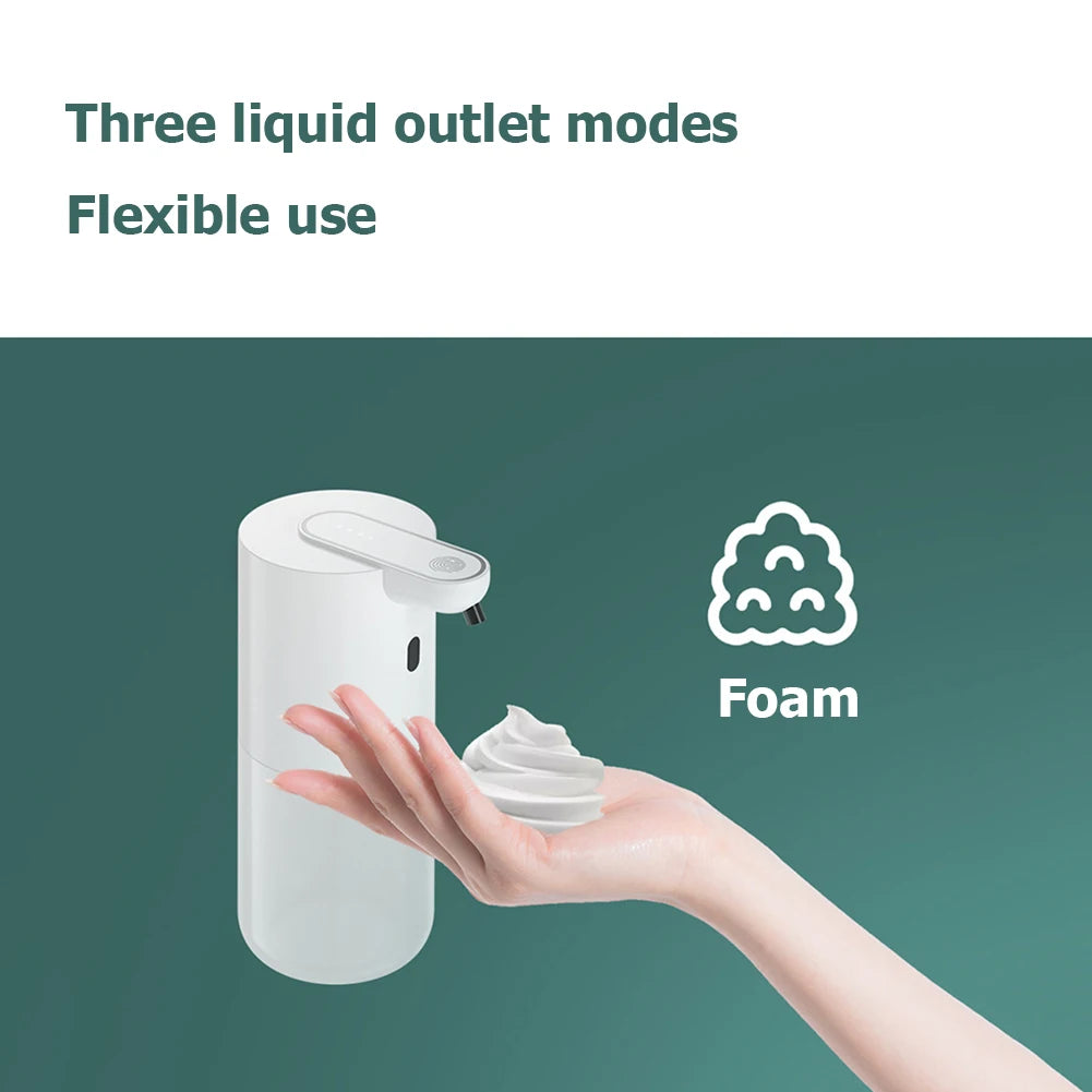 Automatic Touchless Foam Soap Dispenser USB Rechargeable 360-430ML Adjustable Hand Sanitizer with Infrared Sensing Technology