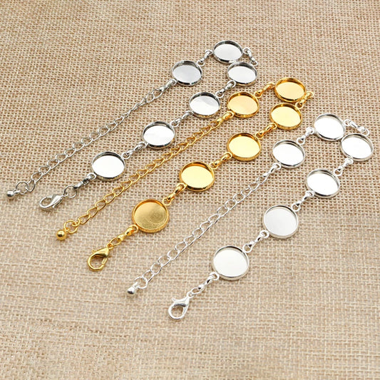 New High Quality 2pcs 12mm Cameo Bangle Bracelet Set