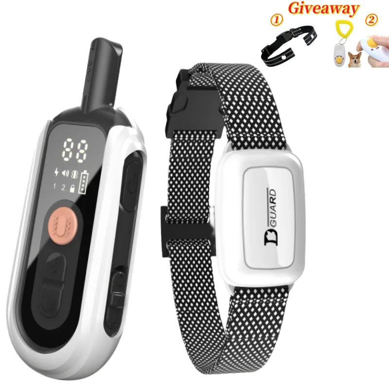 YHLC 3300ft Automatic Anti Barking Dog Collar, Rechargeable Bark Stopper, Stop Barkin, Electric Training Collar for Dog