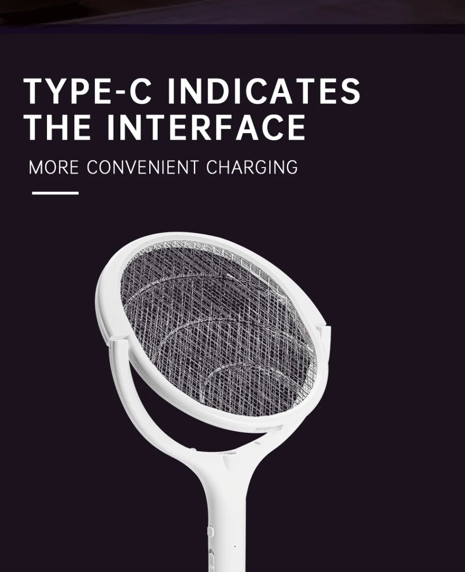 3500V 5in1 Mosquito Killer Lamp USB Rechargeable Bug Zapper