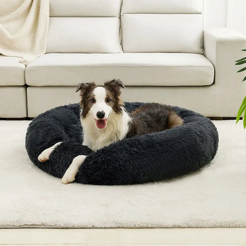 Soft Plush Dog Bed House for Ultimate Comfort and Relaxation Cozy Pet Cushion for Dogs and Cats Ideal Sleeping Sofa