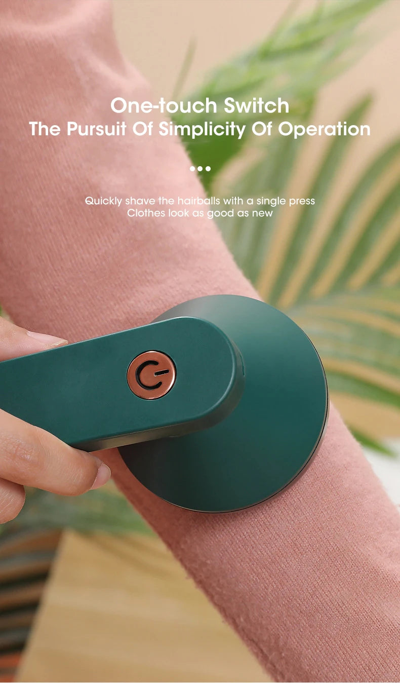 Electric Lint Remover For Clothes Fuzz Fabric Hair Ball Trimmer Portable USB Charging