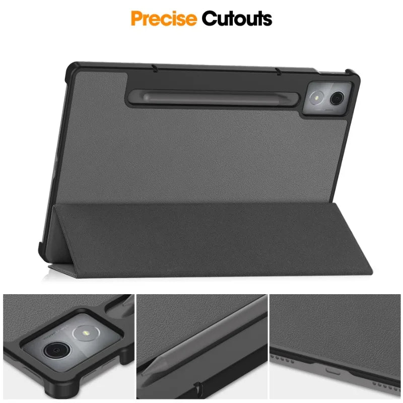 Smart Case for Lenovo Xiaoxin Pad Pro 12.7 Inch 2025 Folding Flip Stand with Auto Sleep Feature Tablet Cover