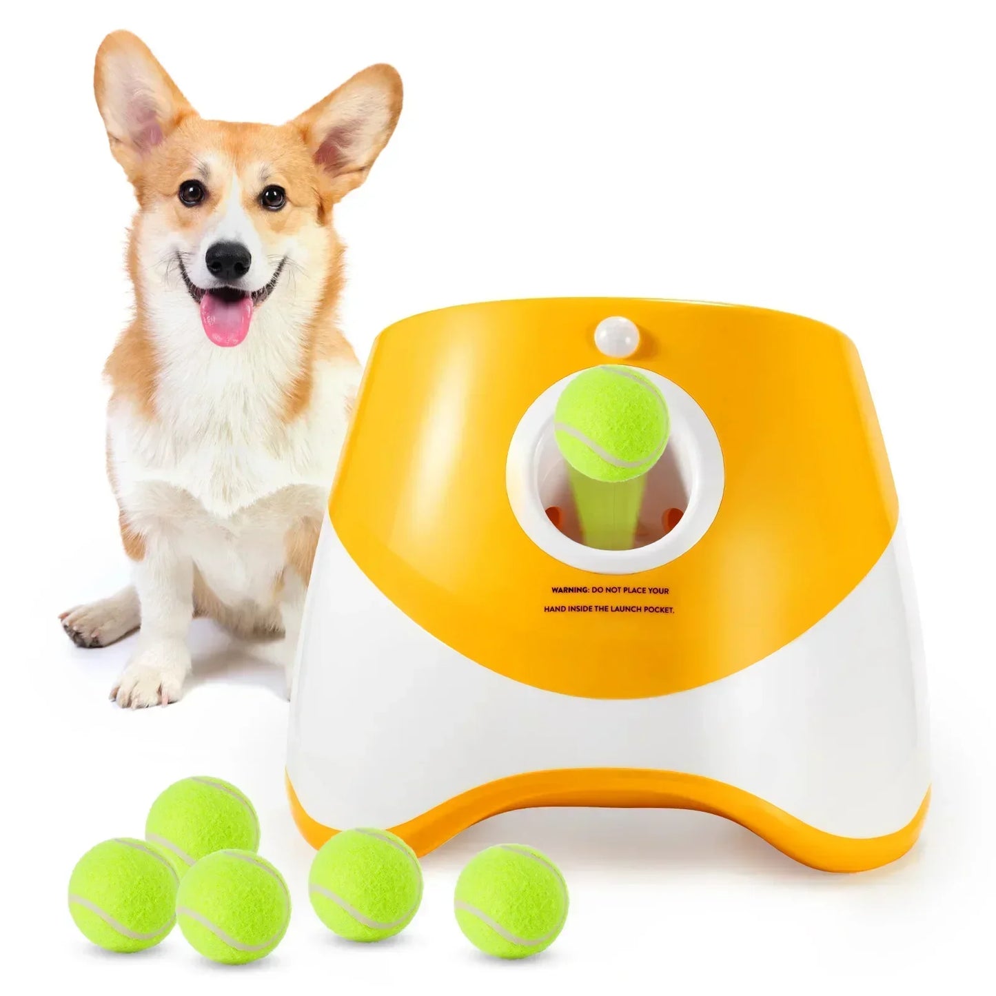Catapult For Dogs Ball Launcher Dog Toy Tennis Ball Launcher Jumping Ball Pitbull Toys Tennis Ball Machine Automatic Throw Pet