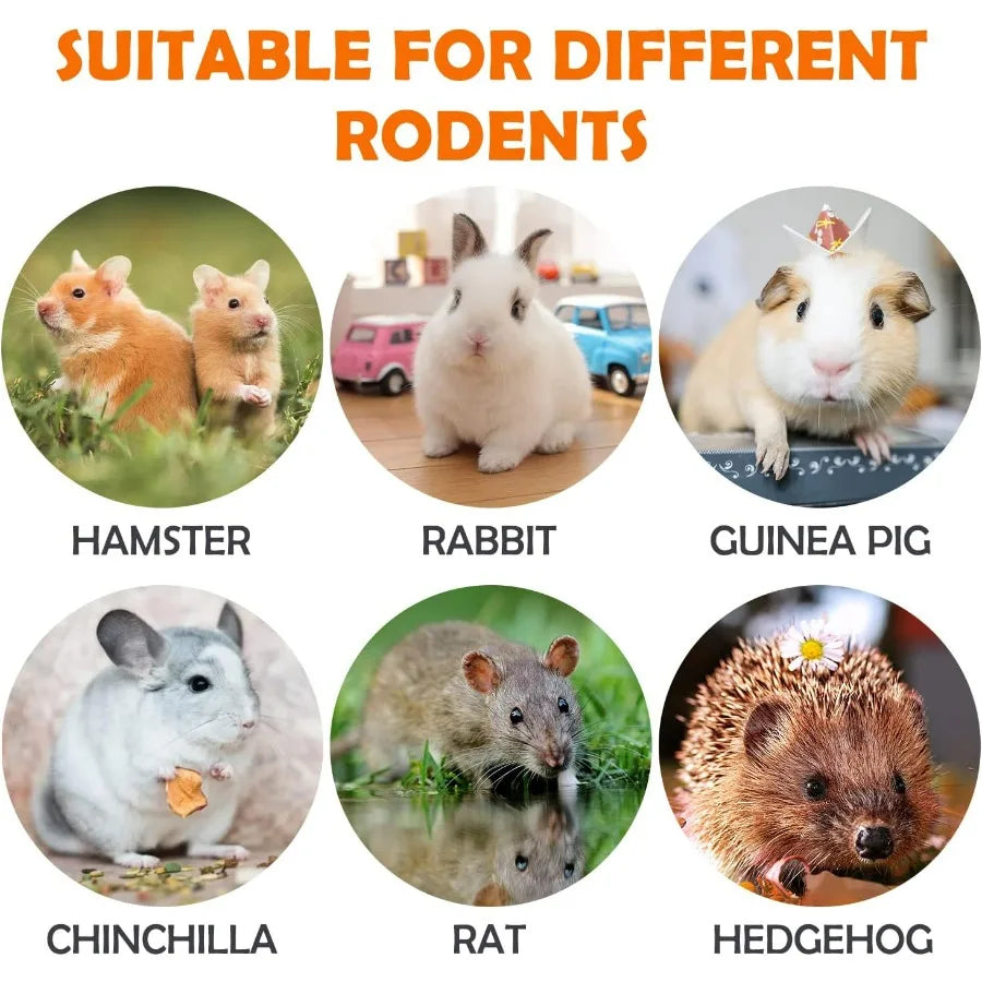 32Pcs Timothy Hay Sticks 320g for Rabbit Guinea Pig Hamster Natural Handmade Treats and Chews for Teeth Maintenance and Enrichm