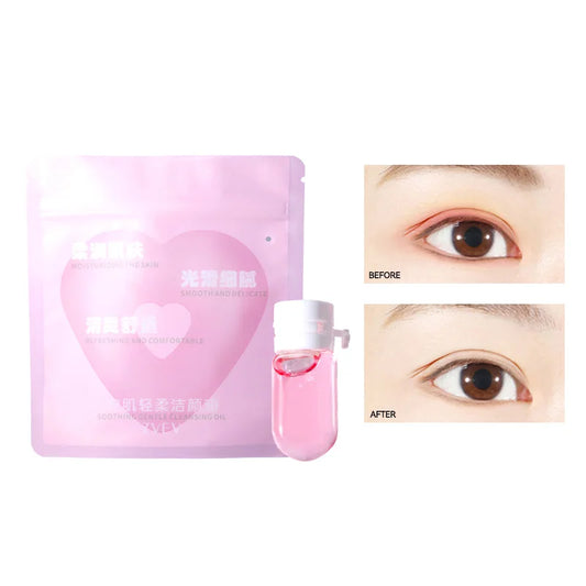 ZVEV Micelle Water Makeup Remover Capsules - 40 Plant Essence Purifying Capsules for Eyes Lips and Face Perfect for Travel