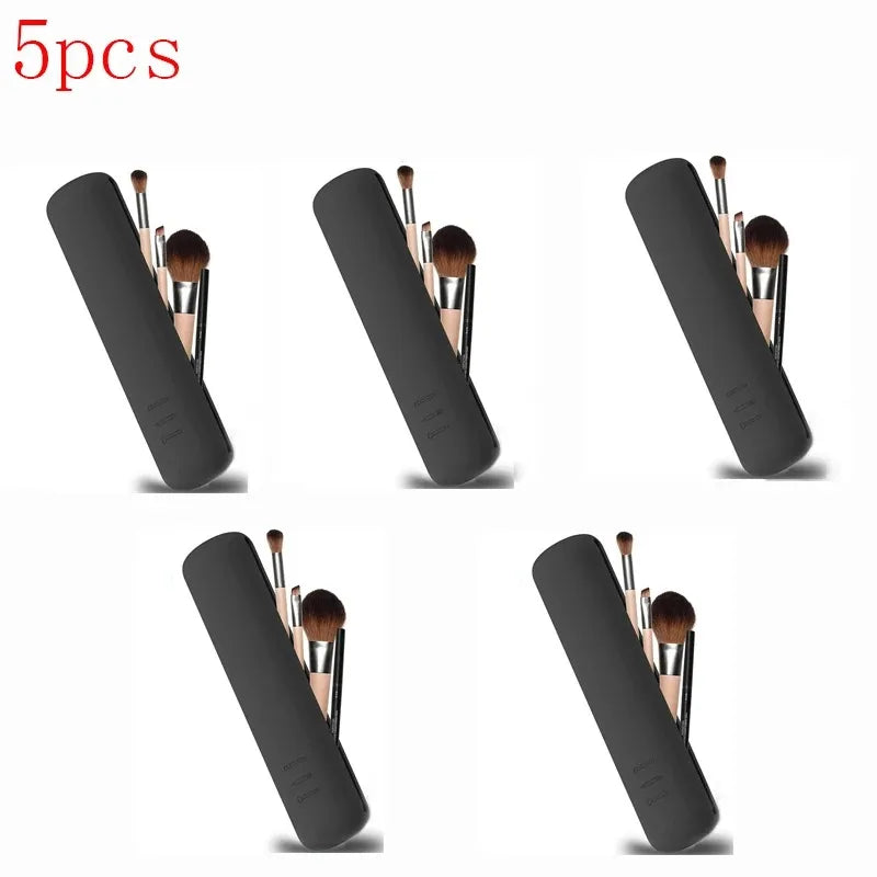 Makeup Bag Makeup Brush Pouch Cosmetic Organizer Travel Holder Storage Brush Case Brush Makeup Bag Pouch Silicon Makeup Bag