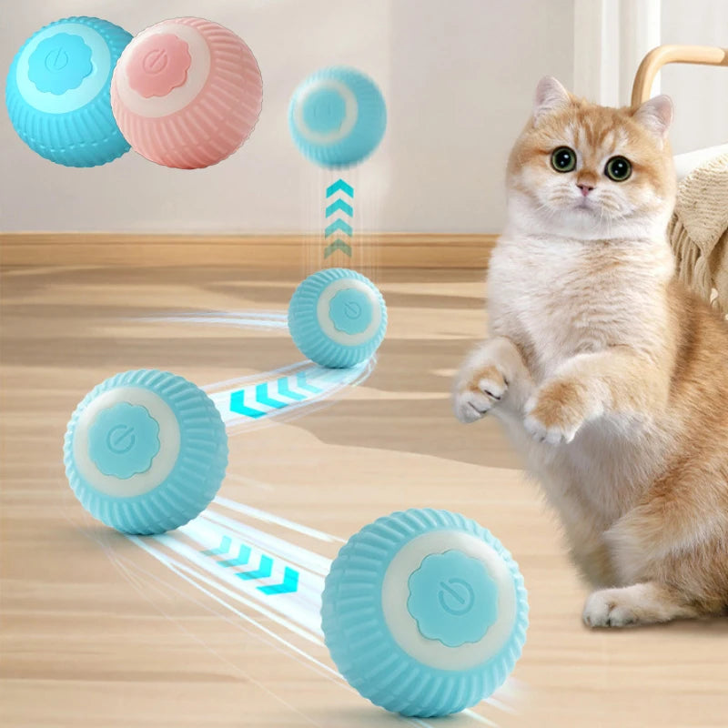 Cat Interactive Ball Smart Pet Toy for Indoor Fun