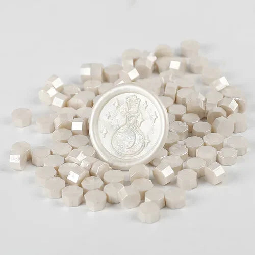 100Pc Retro Sealing Wax Seal Stamp Wax Beads for DIY Invitations