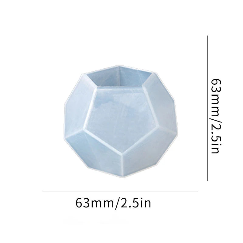 Cuboid Cube Resin Mold Silicone DIY Jewelry Tray Casting Accessories