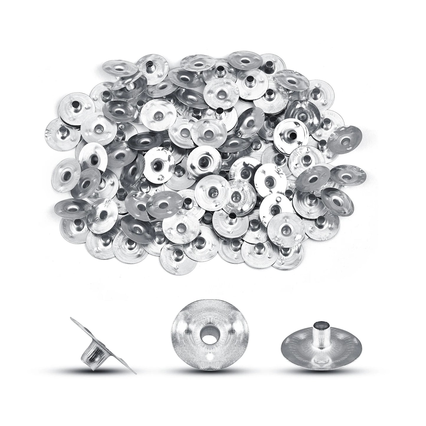 30-100Pcs Waxed Cotton Candle Wicks Set Smokeless DIY Supplies