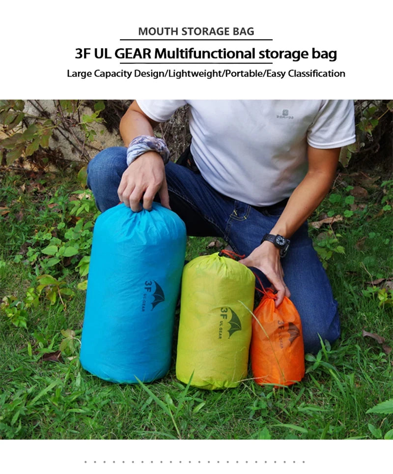 Ultralight Dry Sack – Waterproof Drawstring Bag for Hiking, Camping & Trekking