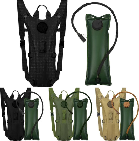 Waterproof Hydration Backpack – Includes 3L Bladder for Hiking, Cycling & Climbing