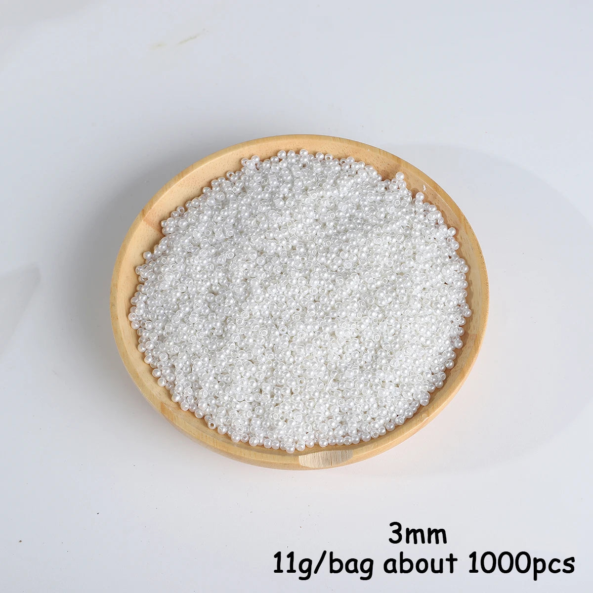 3-20mm 10-1000pcs Straight Hole ABS Imitation Pearl Beige White Bracelet Beads for DIY Jewelry Making