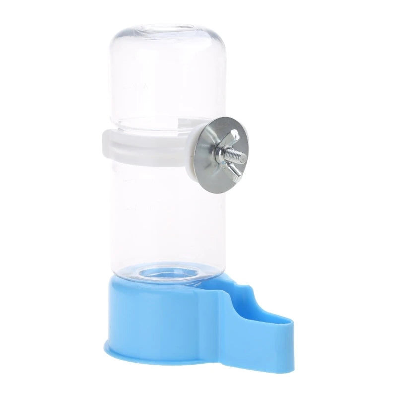 Birds Water Dispenser for Cage Finches 140ml Parakeets Drinker Set Bottle Automatic Bird Cage Water Feeder for Cage