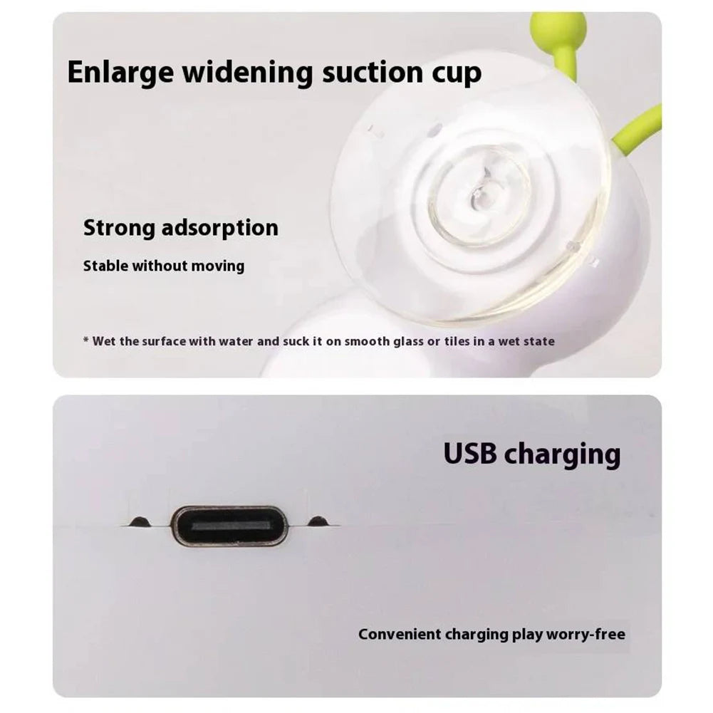 Smart Caterpillar Cat plaything‌ Whack A Mole Cat Interactive Cat Feather Motion Sensor Teasing Cat for Indoor Cats