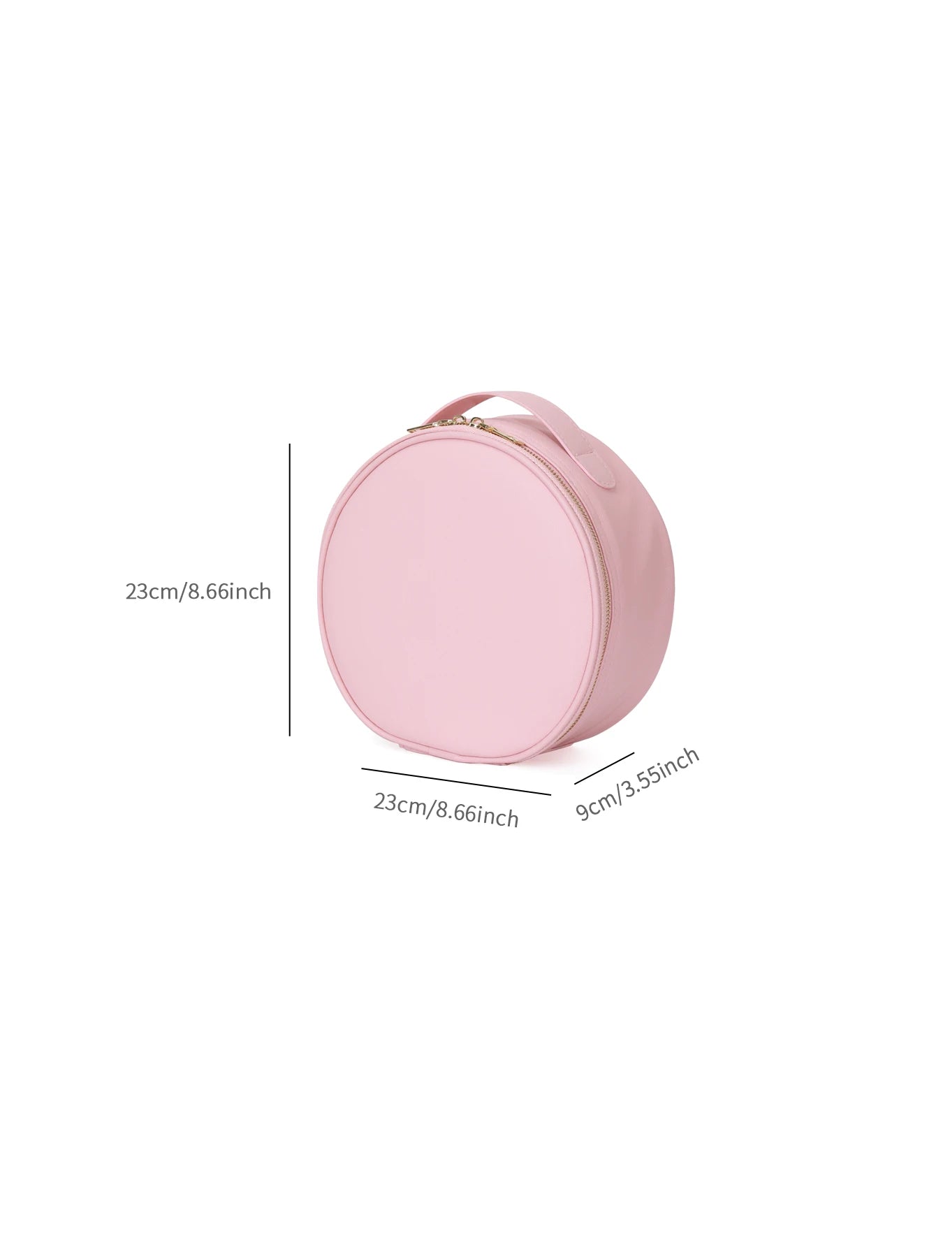 Travel PU Makeup Bag with LED Mirror and Light Portable Cosmetic Organizer for On-the-Go Beauty