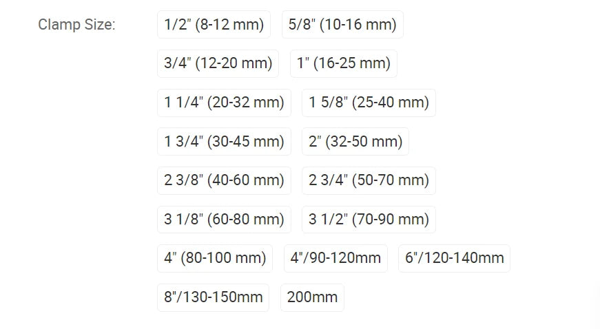 5 piezas de 8-44 mm, abrazaderas de manguera de plástico amarillas ajustables con giro manual, abrazaderas de tubo de acero inoxidable 201 para tubo