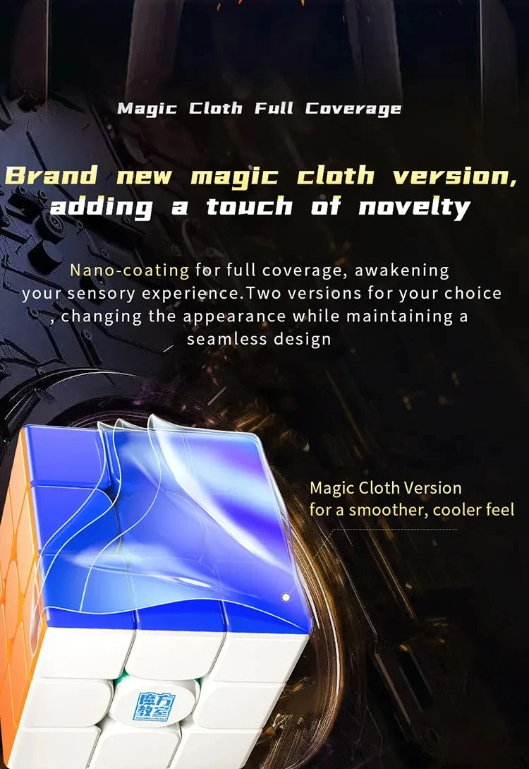 MoYu RS3M V5 3X3 Magnetic Speed Cube Fidget Toy 2023