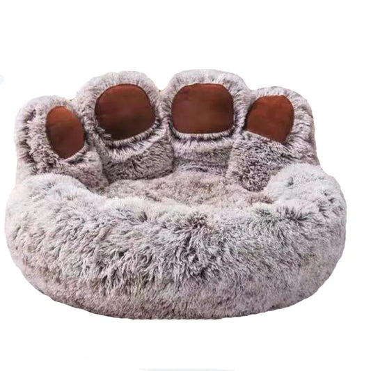 Fluffy Large Dog Bed for Pets Cozy Soft Sofa Basket Mat for Dogs and Cats Plush Kennel Blanket Accessories