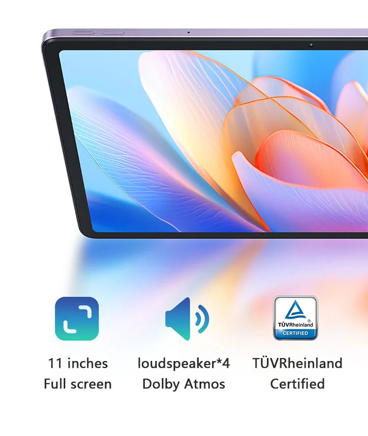 Tableta Lenovo XiaoXin Pad 2024 con ROM global, 8 GB, 128 GB, Qualcomm Snapdragon 685, ocho núcleos, 11", WIFI, cámara de 8 MP, cargador de 7040 mAh y 20 W