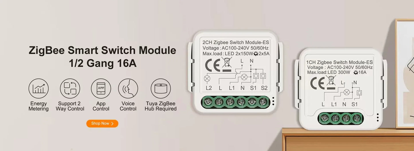 Hub inteligente Tuya ZigBee 3.0, puente de enlace inalámbrico/con cable para control remoto por voz mediante aplicación, funciona con Alexa y Google Home Assistant