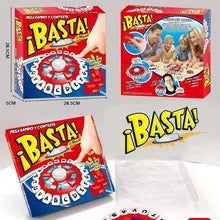 BastaSpanish Word Game English Version Fast-Paced Family Fun