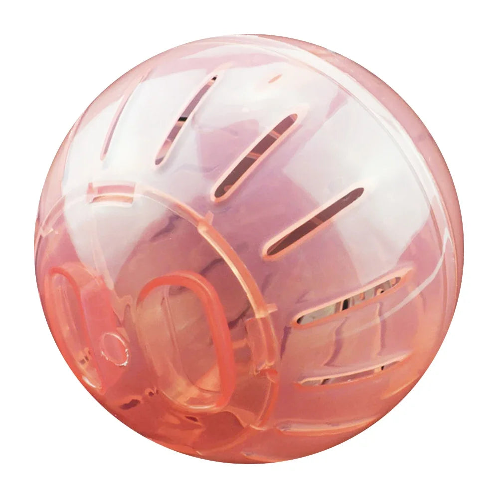 Clear Plastic Pet Rodent Mini Jogging Ball Hamster Exercise Running Ball Toys Small Animal Toy Play House Exercise Toy