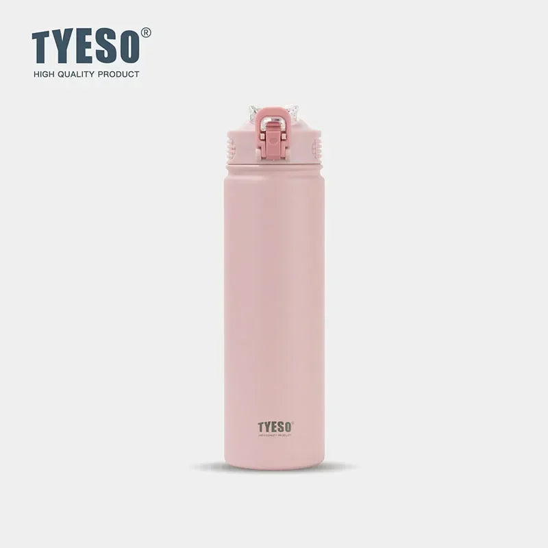 Insulated Stainless Steel Water Bottles – 600ml / 750ml Travel Thermos for Hot & Cold Drinks