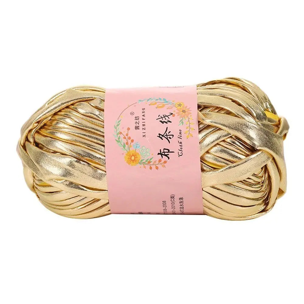 Imitation Leather Crochet Yarn Ball for DIY Hand Knitting