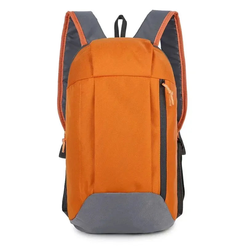 Outdoor Lightweight Small Sports MEN'S Backpack Fabric Backpack Fashionable and Trendy Backpack for Outdoor Camping Lightweight