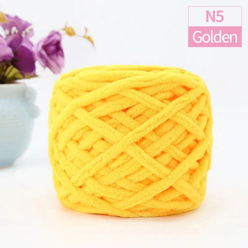 QJH Chunky Blanket Knitting Yarn for Cozy Throws and Pillows