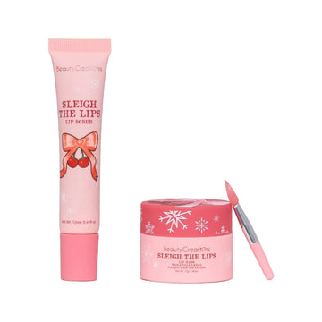 Beauty Creations Cherry Xmas Sleigh The Lips Mask and Scrub Set (2-Piece)