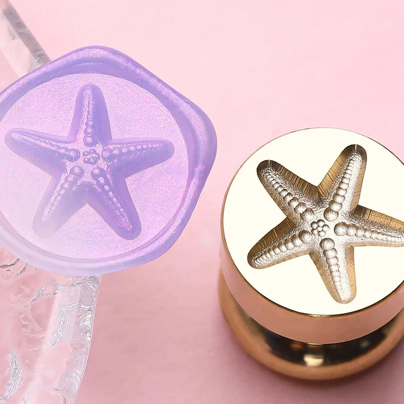 Mini Wax Seal Stamp Cute Animal Head for DIY Craft Invitations