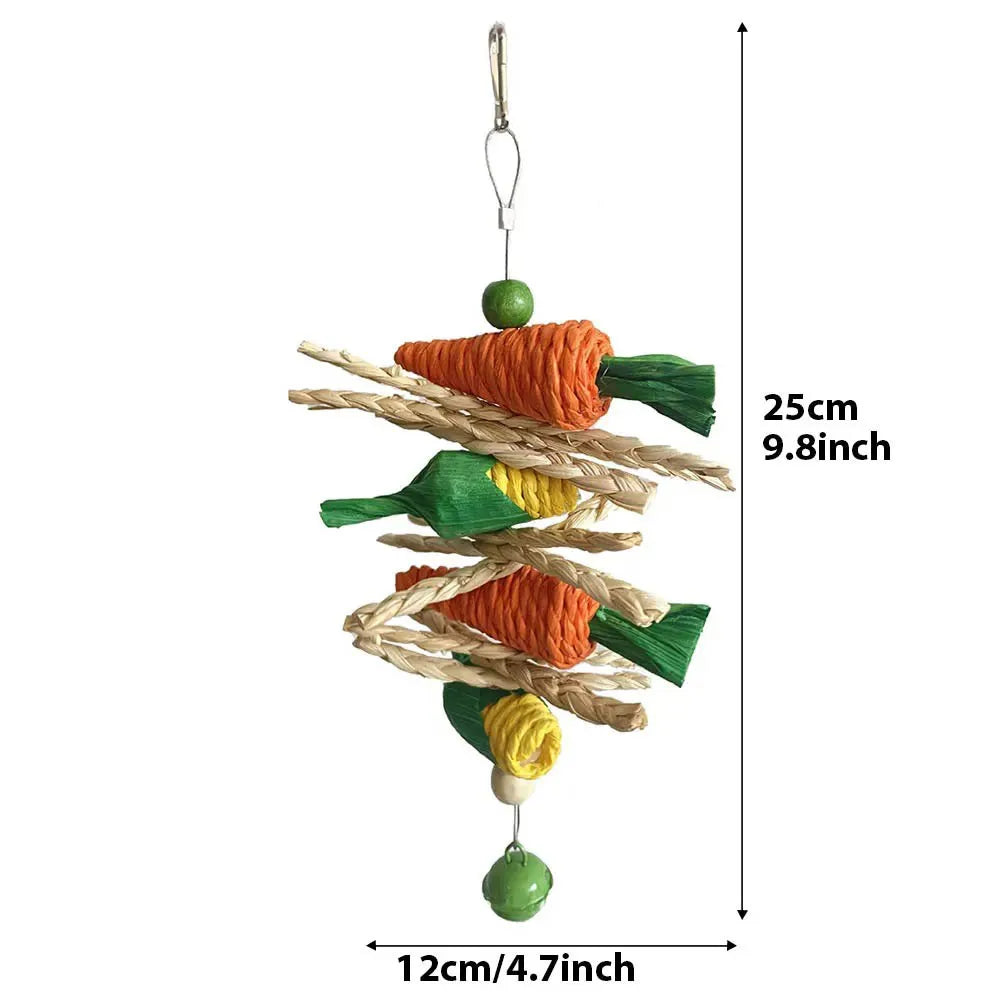 Pet Rabbit Guinea Pig Dragon Cat Fun Toy Hamster Rabbit Rabbit Tooth Grinding Set Pet Tooth Grinding Snacks
