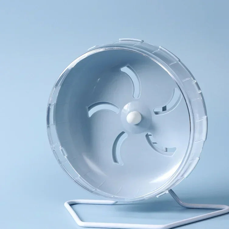 Hamster Running Wheel Silent Hamster Wheel Non-slip Can Be Hung in A Cage Running Wheel Sports and Play Toy Bracket Accessories