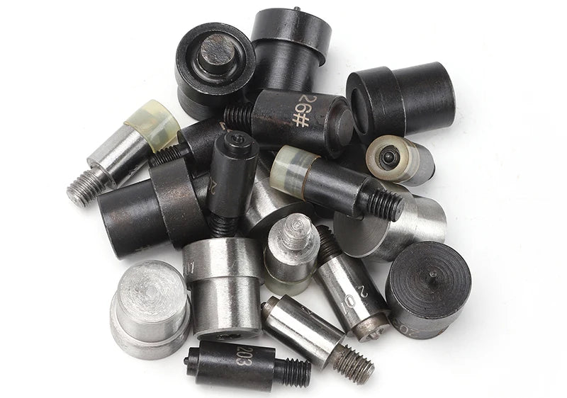 WUTA Manual Button Installation Tool for DIY Crafts Mute Punching Mushroom Rivets and Eyelets Hand Pressing Tool