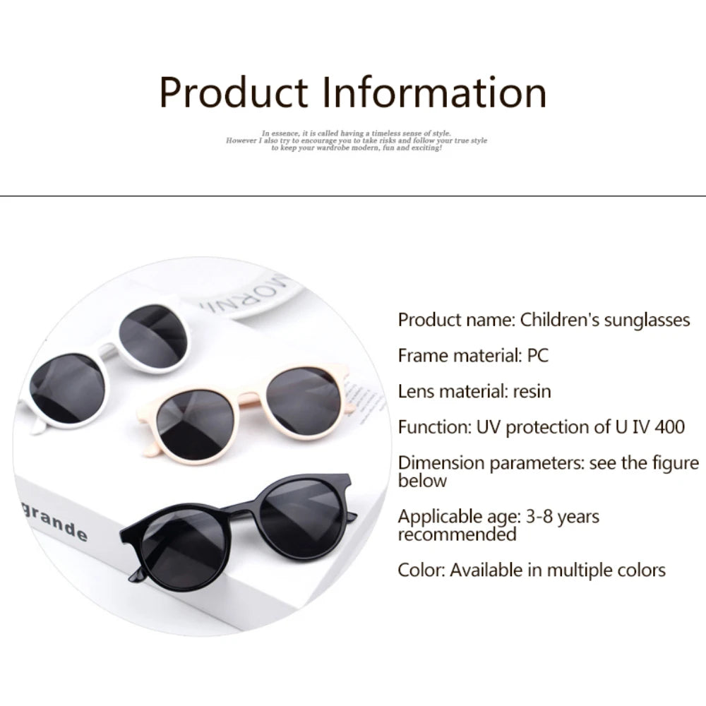 Children Sunglasses Girls Boys Cute Cartoon Sun Glasses Children Lovely Party Glasses Street Beat Ins Fashion Kids Glasses