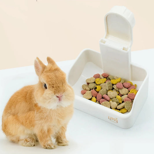 Rabbits Feeder Universal Small Pets Food and Water Bowl Cage Feeder for Bird, Rabbit, Guinea Pig, Chinchilla, Hamster