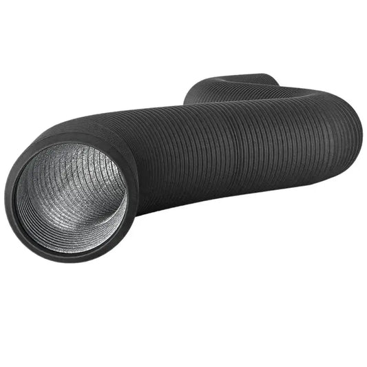 Conducto de aluminio flexible de 4/6 pulgadas, manguera de ventilación para secadora de 10/16 pies, tubo de ventilación para secadora de 4 capas resistente, tubo de PVC, escape de ventilación n.° W