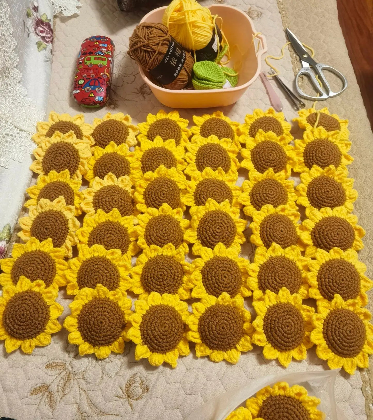 Likeecords 4-Strand Milk Cotton Yarn 60g Soft Baby Yarn for Knitting and Crochet