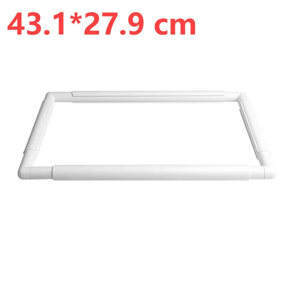 Adjustable Solid Wood Cross Stitch Frame Floor Stand for DIY Embroidery and Needlework